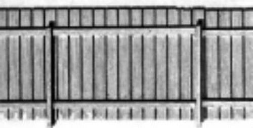 B.T.S. 13014 O Board Fence 6' High x 90' Long