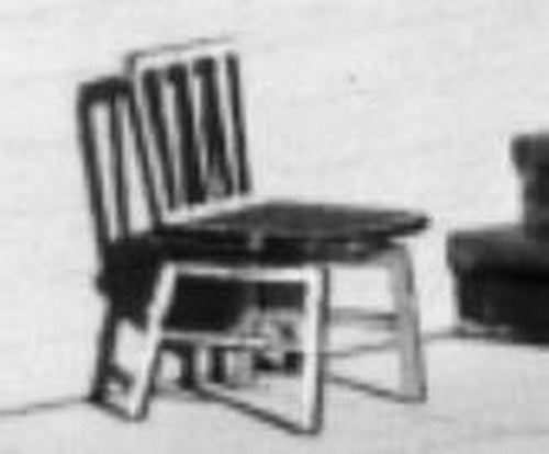 B.T.S. 13016 O Wood Chairs Straight