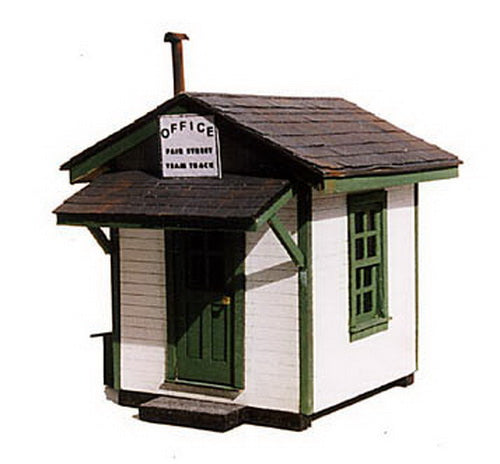 B.T.S. 17107 O Scale Team Track Office Craftsman Building Kit