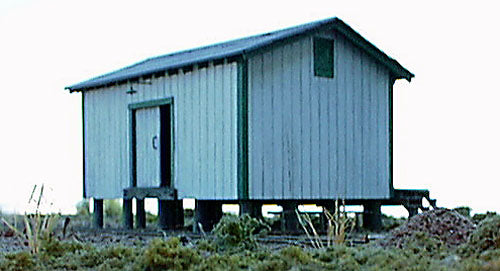 B.T.S. 17501 O Scale Maintenance-of-Way Shed Craftsman Building Kit