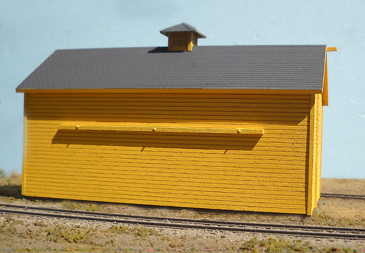 B.T.S. 17550 O Scale Great Northern Ice House Laser-Cut Craftsman Building Kit