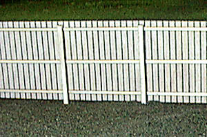 B.T.S. 23019 HO Board Fence 9' High & 90' Long