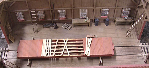 B.T.S. 27485 HOn3 McCabe Lumber Rail Facility Series Kit (Laser-cut Wood)