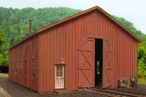 B.T.S. 27485 HOn3 McCabe Lumber Rail Facility Series Kit (Laser-cut Wood)