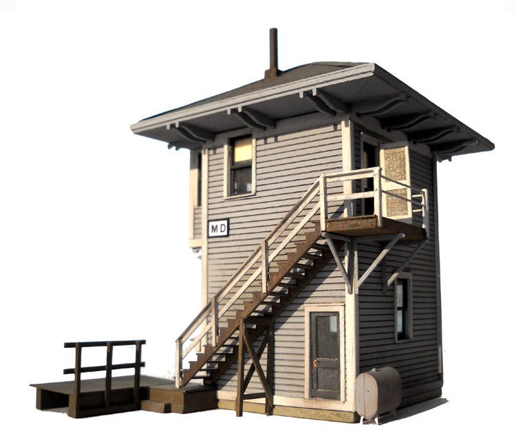 B.T.S. 27650 HO Chesapeake & Ohio MD Interlocking Tower Cabin