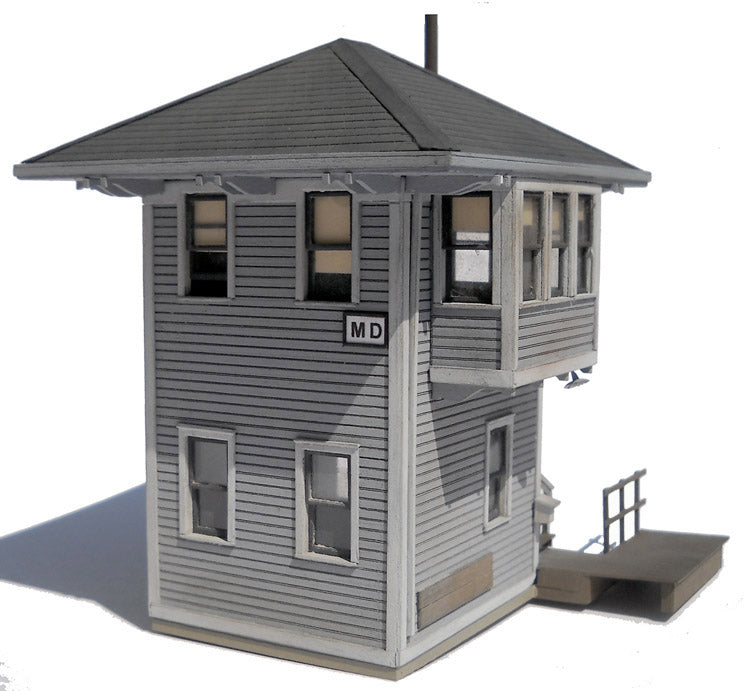 B.T.S. 27650 HO Chesapeake & Ohio MD Interlocking Tower Cabin
