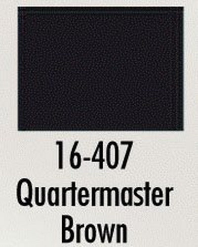 Badger 16-407 Quartermaster Brown Modelflex Marine Acrylic Paint - 1 oz. Bottle