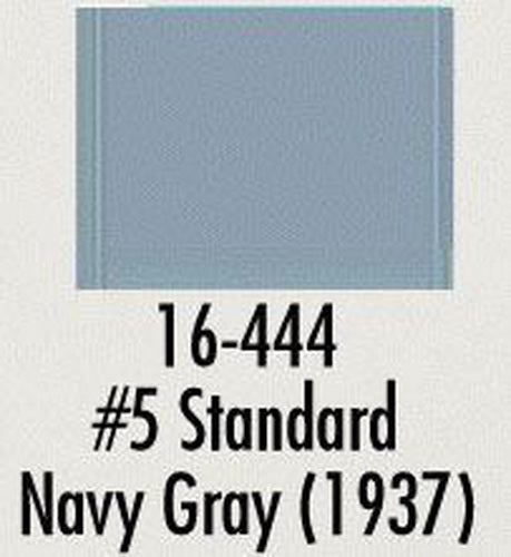 Badger 16-444 #5 Standard Navy Gray (1937) Marine Acrylic Paint - 1 oz. Bottle