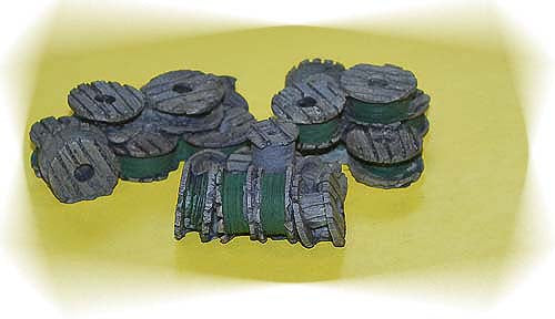 Bar Mills 02004 HO Scale Wire Cable Spool (Pack of 3)