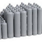 Bar Mills 04025 O Unpainted Acetylene Tank Cluster