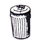 Berkshire Valley 519 O 30-Gallon Garbage Can