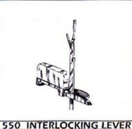 Berkshire Valley 550 O Interlocking Tower Lever & Signal Box