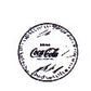 Berkshire Valley 555 O Small Coca-Cola Button Sign for Structures