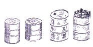 Berkshire Valley 604 O Assorted Drums