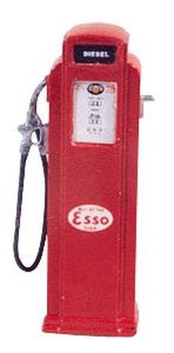 Berkshire Valley 613 O Scale 1 3/4" Tall 1940s Gulf/Esso Gas Pump Kit