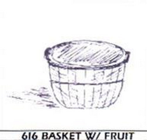 Berkshire Valley 616 O Bushel Baskets w/Fruit