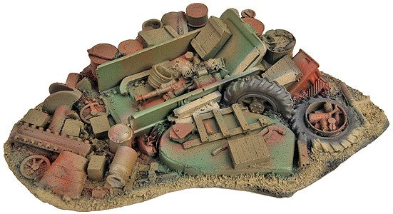 Berkshire Valley 731 O Unpainted Farm Junk Pile
