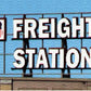 Blair Line 1503 Z, N, HO Freight Station Laser-Cut Wood Billboard Kit