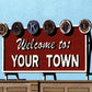 Blair Line 1528 Z, N, HO Welcome To Your Town Laser-Cut Wood Billboards Kit
