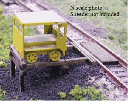 Blair Line 024 N Handcar Set-off Kit (Pack of 3)