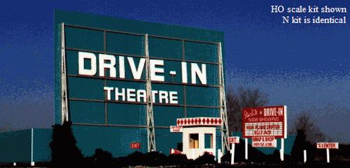 Blair Line 068 N Drive-In Theatre Laser-Cut Kit
