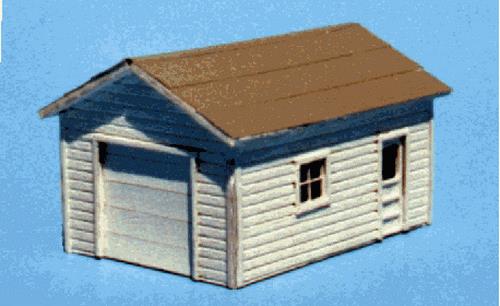 Blair Line 073 N One Car Garage Laser-Cut Building Kit