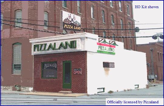 Blair Line 096 N Pizza Land Laser-Cut Building Kit