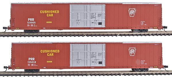 Bluford Shops 86162 N Pennsylvania 86' Double Door Auto Parts Boxcar (Set of 2)