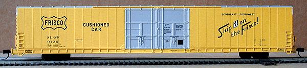 Bluford Shops 86181 N Scale Frisco 86' AutoParts Box Car #9126