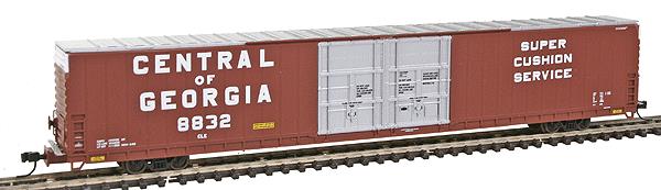 Bluford Shops 86251 Central of Georgia 86' Double Door Auto Part Boxcar #8832