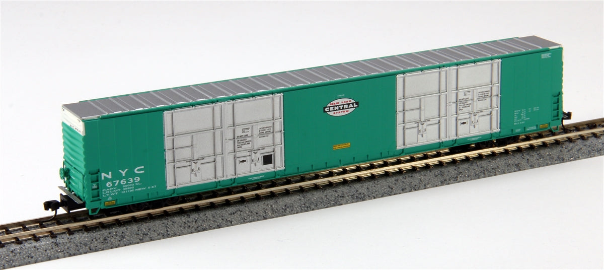 Bluford Shops 87171 N Scale New York Central 86' Auto Parts Boxcar #67639