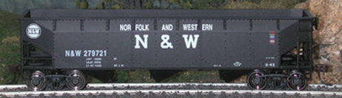 Bowser 40415 HO Norfolk & Western 70 Ton Offest Hopper #279563