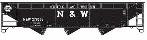 Bowser 40415 HO Norfolk & Western 70 Ton Offest Hopper #279563