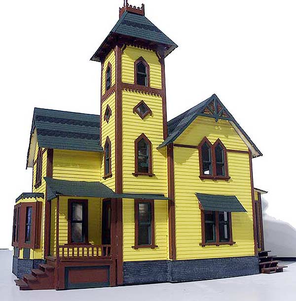 Branchline Trains 401 O Scale Tower House Building Kit