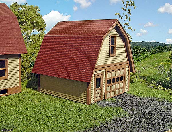 Branchline 637 HO Tucson garage Building Kit