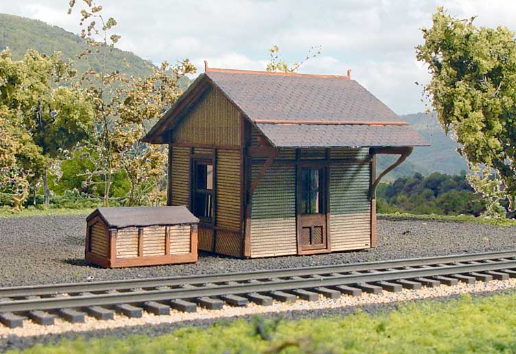 Branchline Trains 662 HO Flag Stop Station Kit