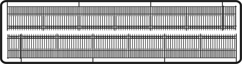 Branchline 702 6'Type A Spear Pt Fence