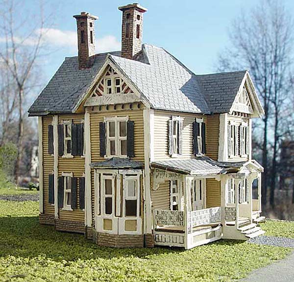 Branchline Trains 800 N Scale Dubois House Laser-Art Kit