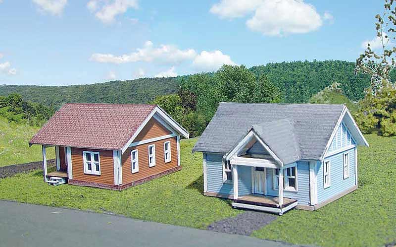 Branchline 819 N Thelma & Stanley Houses Laser-Art Kit (Pack of 2)