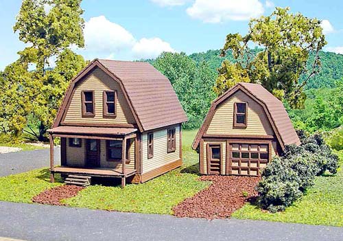 Branchline 839 Tucson House with Garage