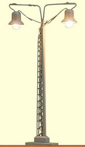 Brawa 4801 Z Scale Lattice Mast Light Two Arm Lamp