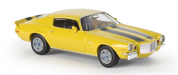 Brekina Automodelle 19902 HO Chevrolet Camaro Z 28 - (Yellow, black)