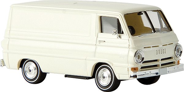 Brekina Automodelle 34350 HO Dodge A 100 Cargo Van (White)
