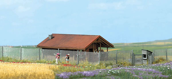 Busch 1017 HO Wire Mesh Fence
