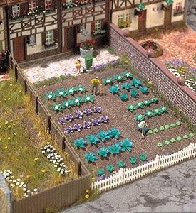 Busch 1213 HO Cabbage & Lettuce Plants Kit (Set of 40)