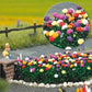 Busch 1219 HO Dahlias (120)
