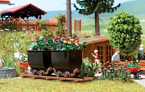 Busch 1253 HO Flower Wagon Set