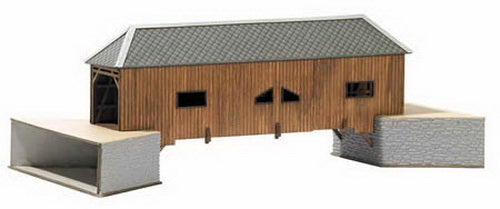 Busch 1420 Covered Bridge Kit