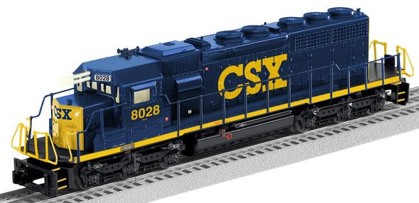 Lionel 6-34778 CSX SD40-2 Non-Powered Diesel Locomotive #8023