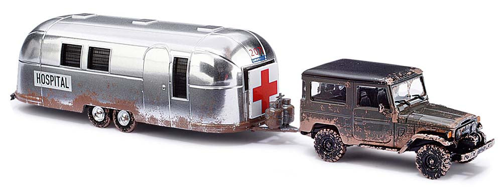 Busch 43011 Toyota Land Cruiser/Trlr